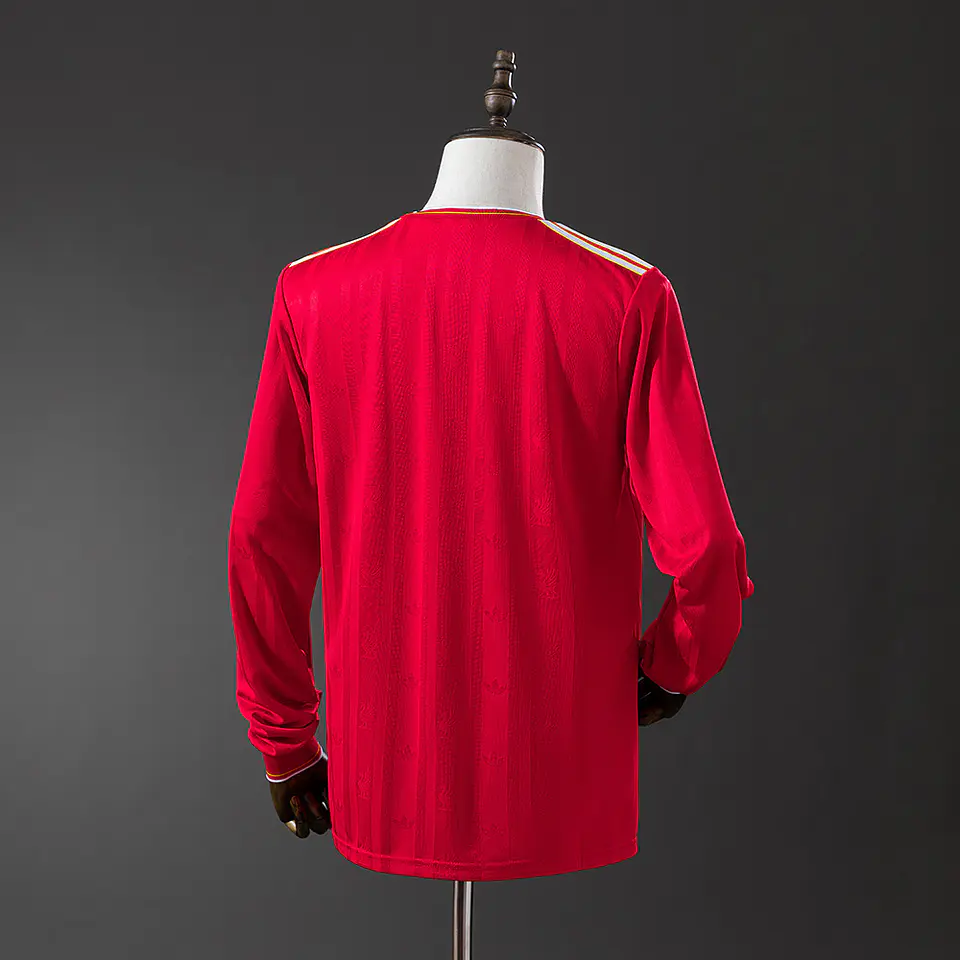 1985-86 Liverpool Home Long Sleeve Jersey 2