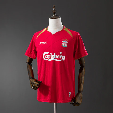 2005-06 Liverpool Home Champions League Jersey