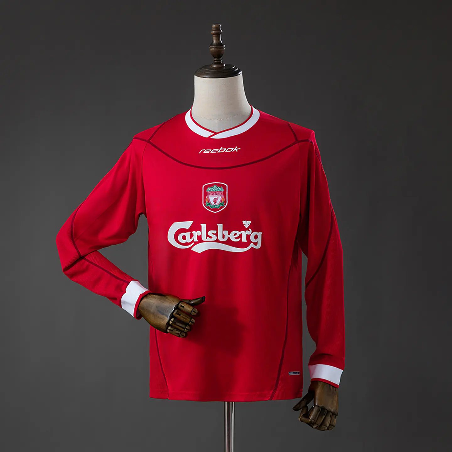 2002-04 Liverpool Home Long Sleeve Jersey 1