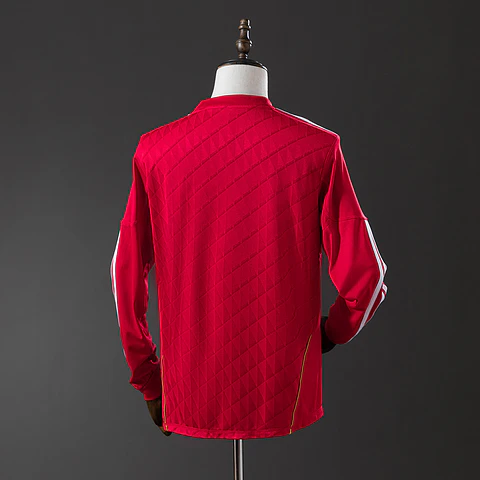 2010-12 Liverpool Home Long Sleeve Jersey
