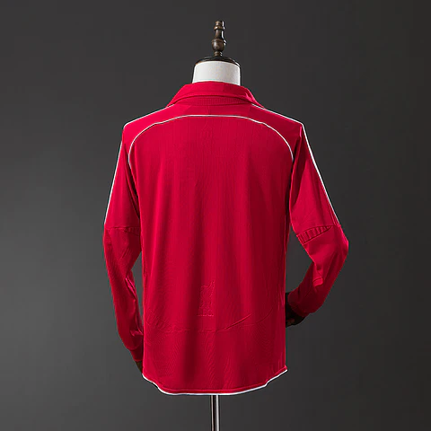2006-08 Liverpool Home Long Sleeve Jersey