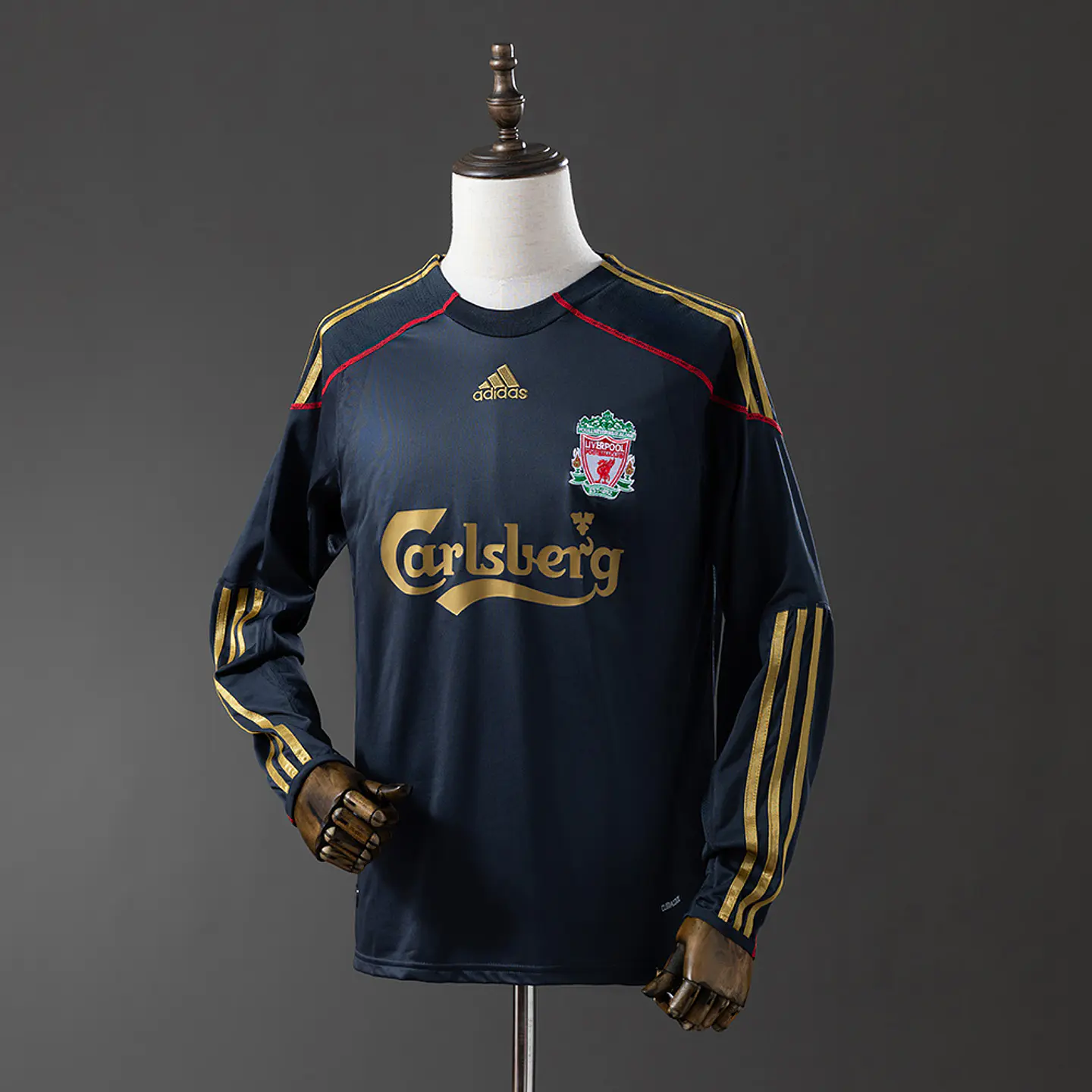2009-10 Liverpool Away Long Sleeve Jersey 1