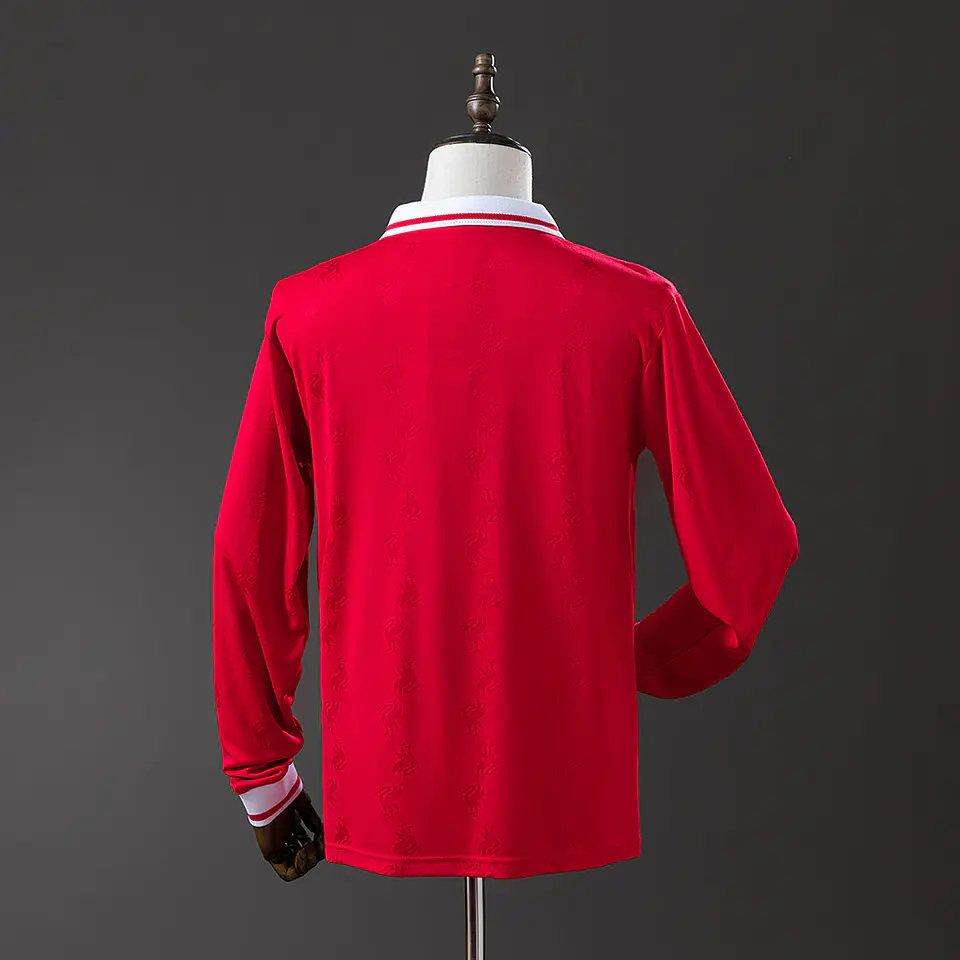 1996-98 Liverpool Home Long Sleeve Jersey 2