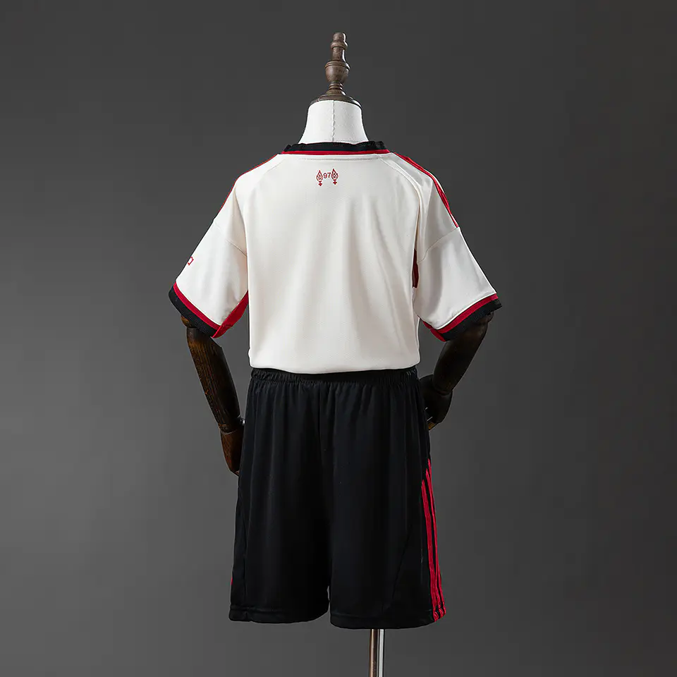 2025-26 Liverpool Away Kids Kit 2