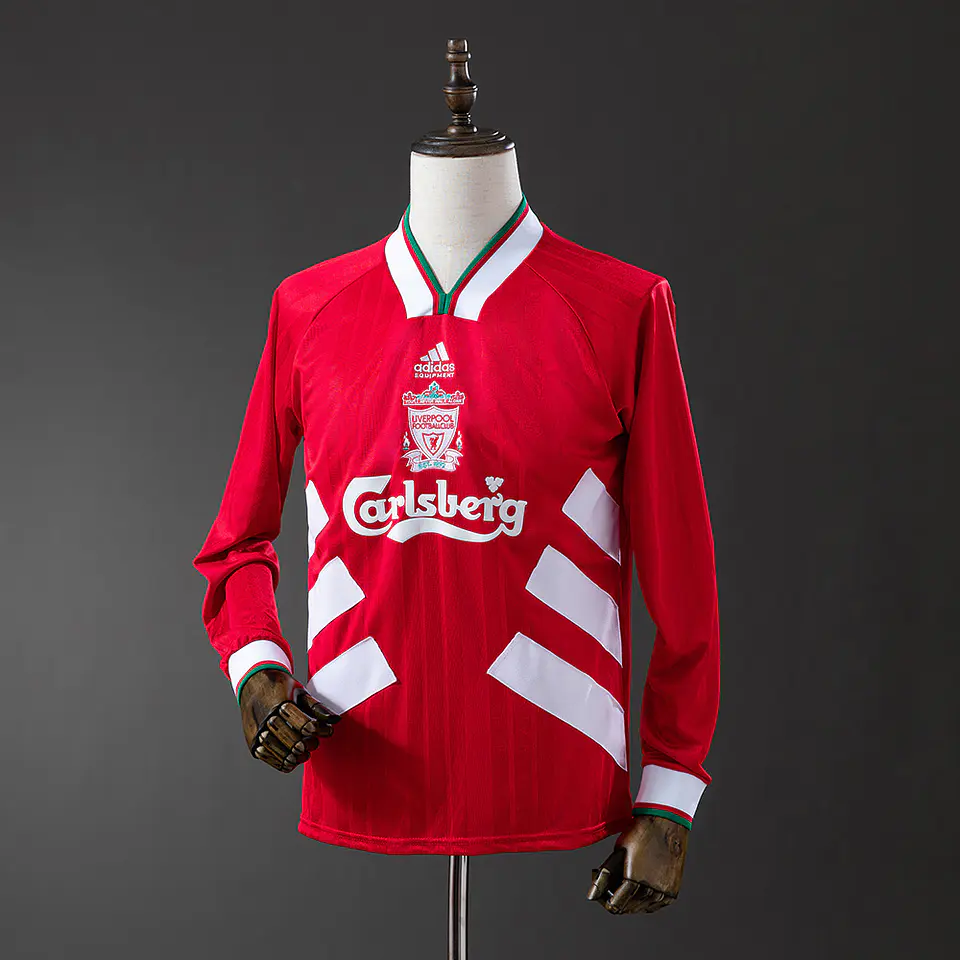 1993-95 Liverpool Home Long Sleeve Jersey 1