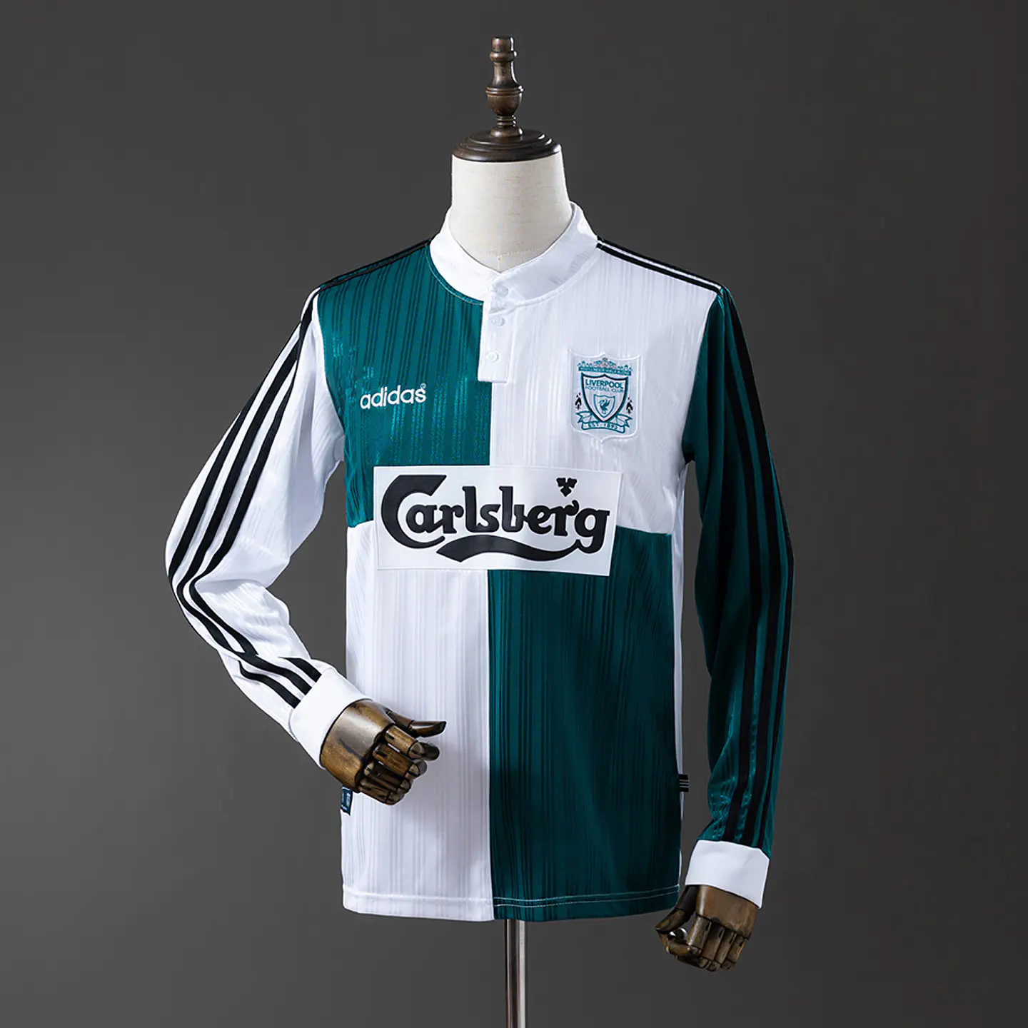 1995-96 Liverpool Away Long Sleeve Jersey 1