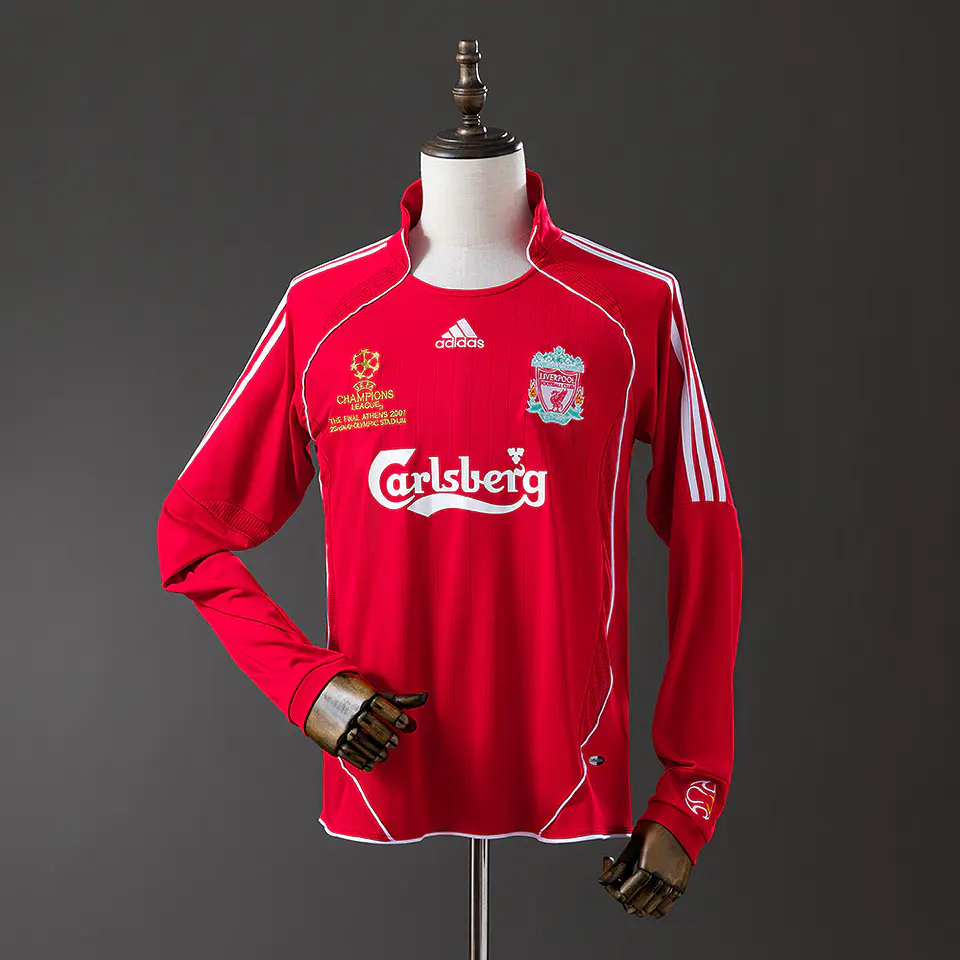 2006-07 Liverpool Home Long Sleeve Jersey 1