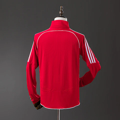 2006-07 Liverpool Home Long Sleeve Jersey