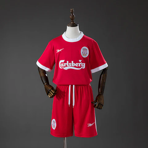 1998-00 Liverpool Home Kids Kit
