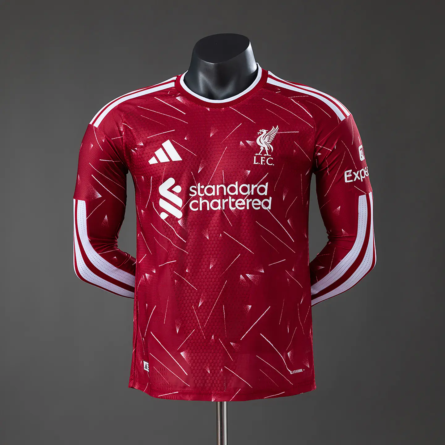 2026-27 Liverpool Home Long Sleeve Player Edition Jersey 1