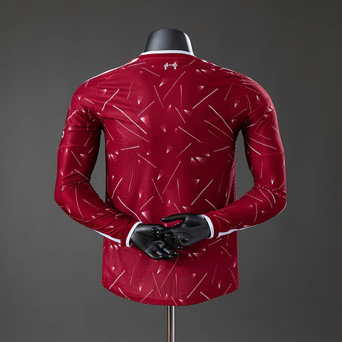 2026-27 Liverpool Home Long Sleeve Player Edition Jersey