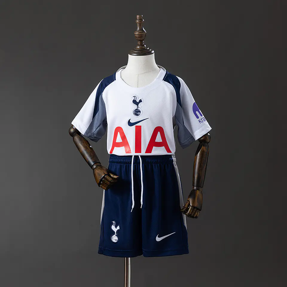 2025-26 Tottenham Hotspur Home Kids Kit 1