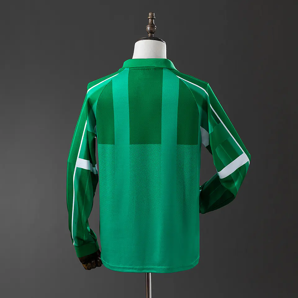 1997-99 Tottenham Hotspur Green Goalkeeper Long Sleeve Jersey 2