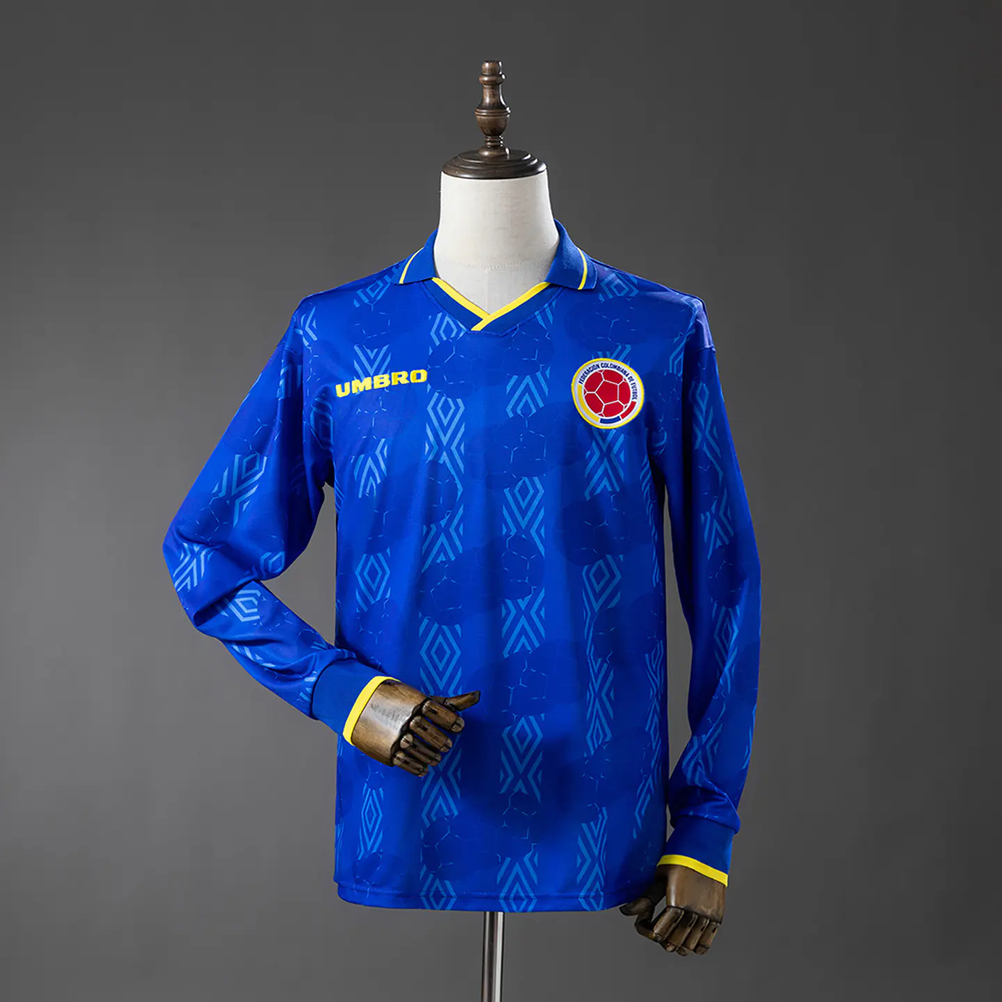 1994 Colombia Away Long Sleeve Jersey 1