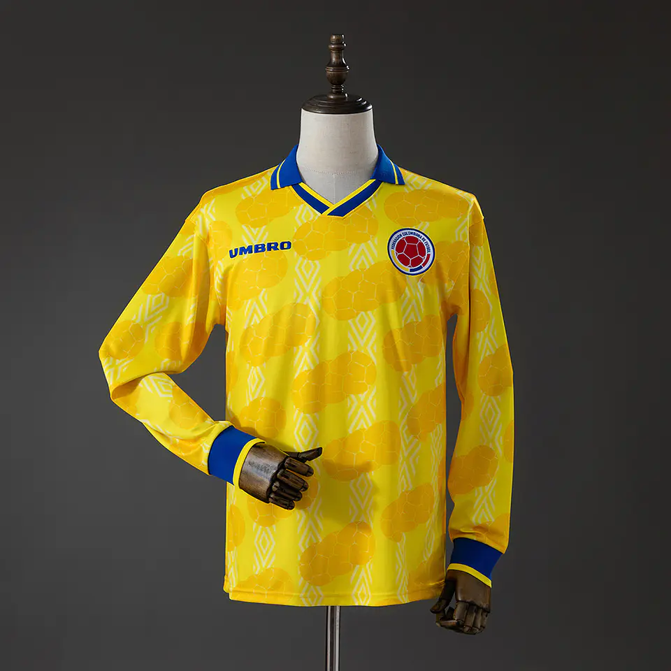 1994 Colombia Home Long Sleeve Jersey 1