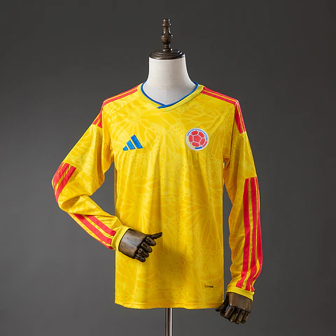 2026 Colombia Home Long Sleeve Jersey