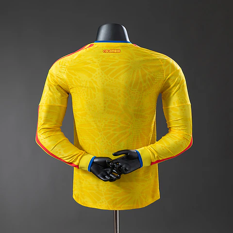 2026 Colombia Home Long Sleeve Player Edition Jersey