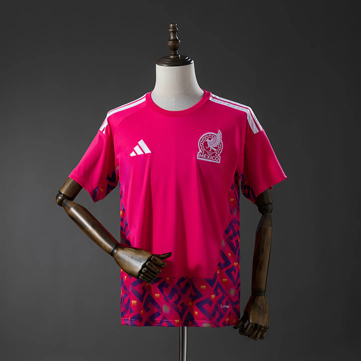 2026 Mexico Pink Goalkeeper Jersey 1