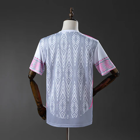 2025 Mexico Grey/Pink Jersey