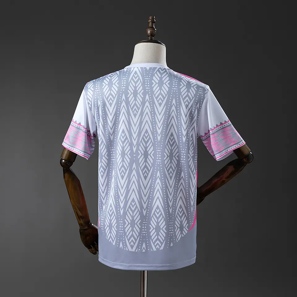 2025 Mexico Grey/Pink Jersey 2
