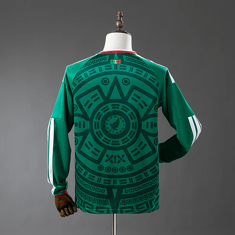 2026 Mexico Home Long Sleeve Jersey