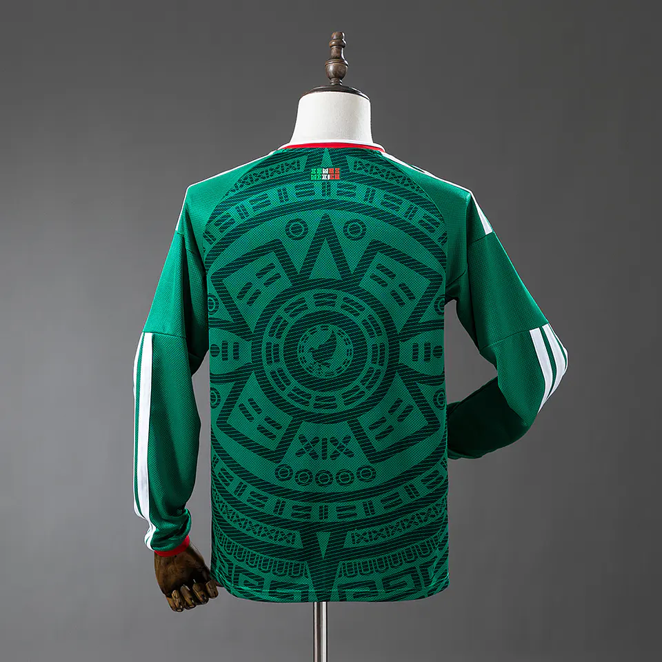 2026 Mexico Home Long Sleeve Jersey 2