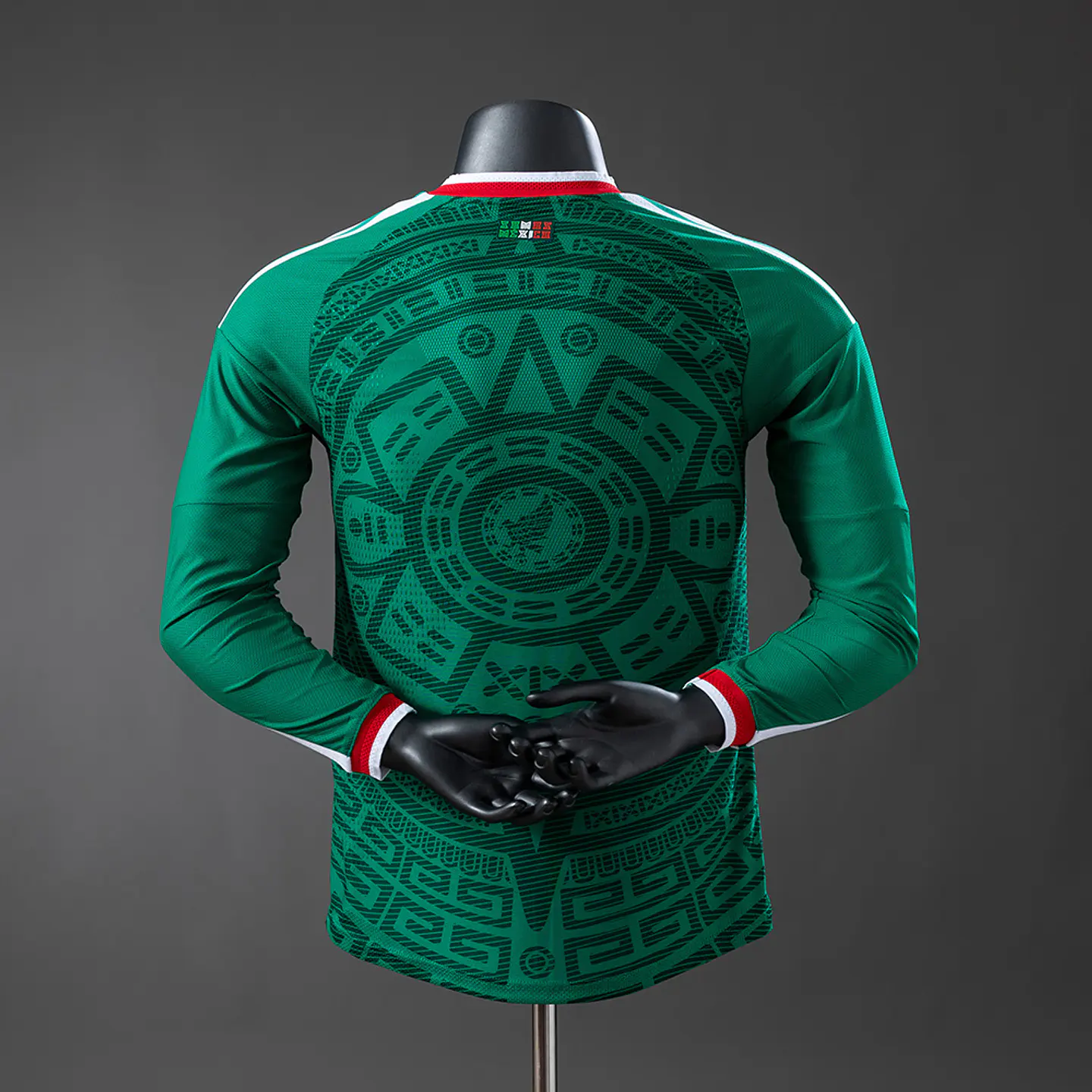 2026 Mexico Home Long Sleeve Player Edition Jersey 2