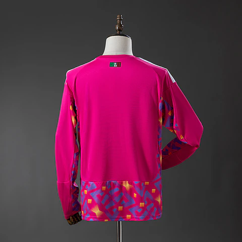 2026 Mexico Pink Goalkeeper Long Sleeve Jersey
