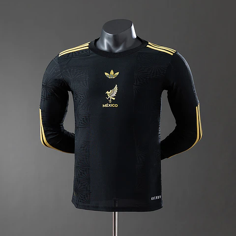 2025 Mexico Home Long Sleeve Player Edition Jersey