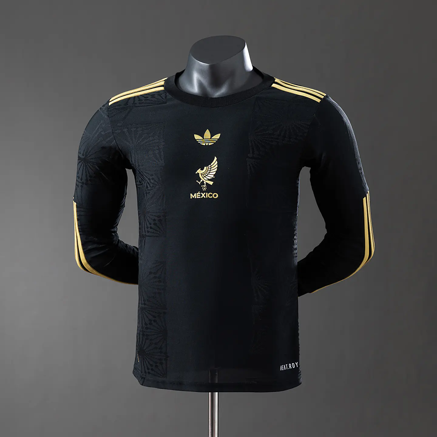 2025 Mexico Home Long Sleeve Player Edition Jersey 1