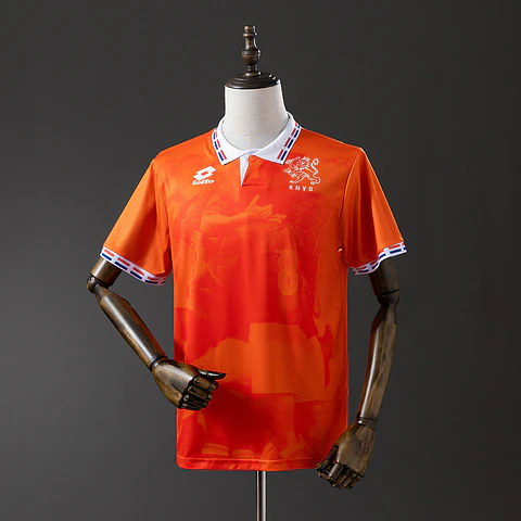 1996 Netherlands Home Jersey