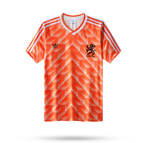 1988 Netherlands Home Jersey