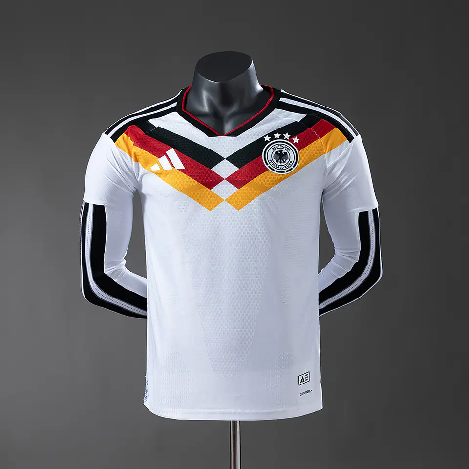 2026 Germany Home Long Sleeve Player Edition Jersey 1