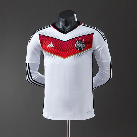 2014 Germany Home Long Sleeve Player Edition Jersey