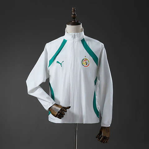 2026 Senegal White Training Jacket