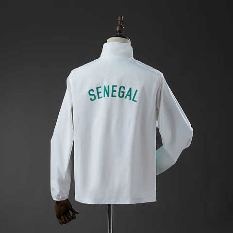 2026 Senegal White Training Jacket