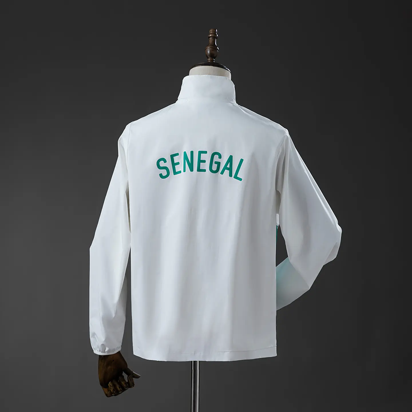 2026 Senegal White Training Jacket 2