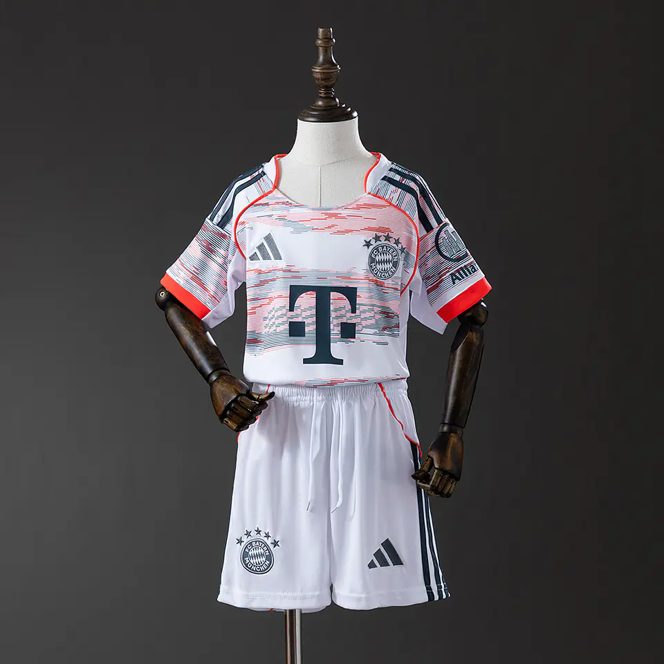 2025-26 Bayern Munich Away Kids Kit 1