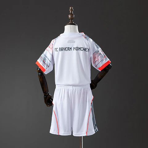 2025-26 Bayern Munich Away Kids Kit