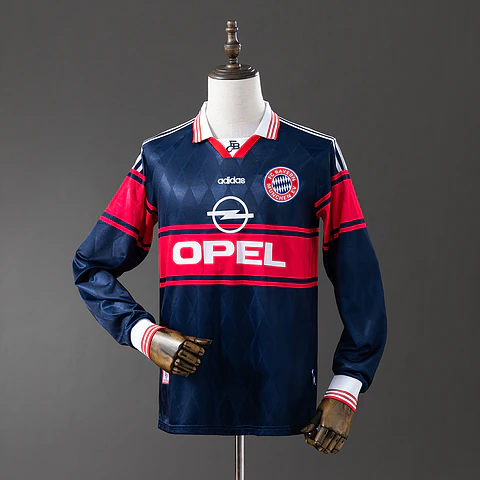 1997-99 Bayern Munich Home Long Sleeve Jersey
