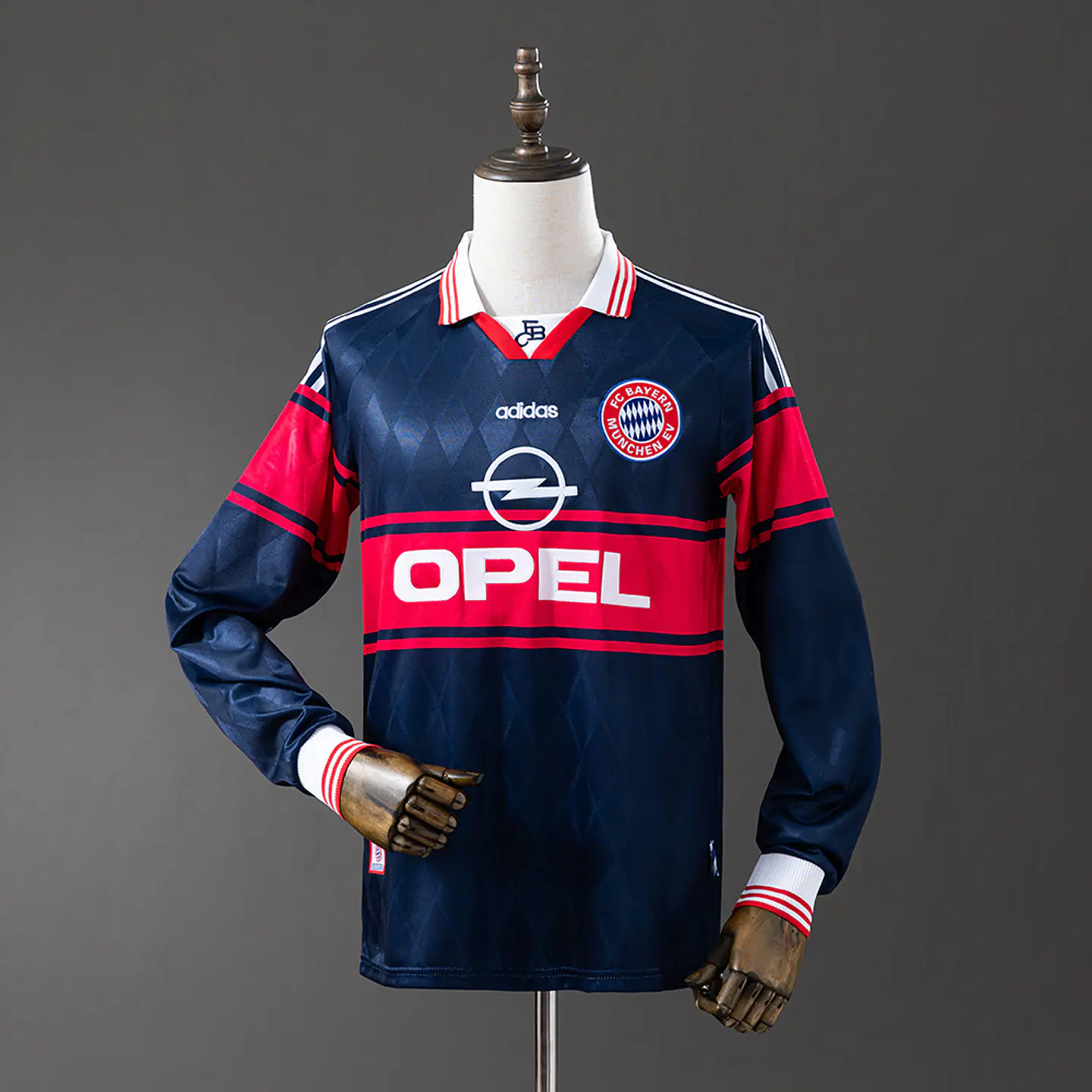 1997-99 Bayern Munich Home Long Sleeve Jersey 1