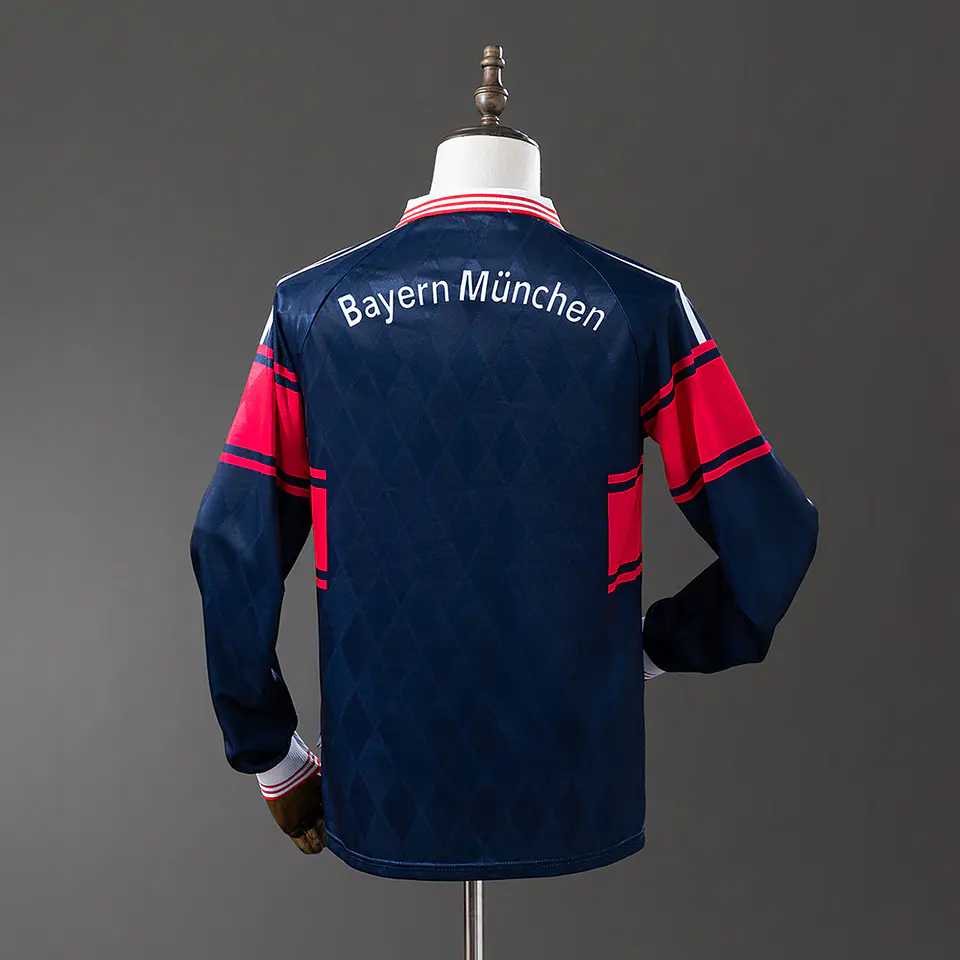 1997-99 Bayern Munich Home Long Sleeve Jersey 2