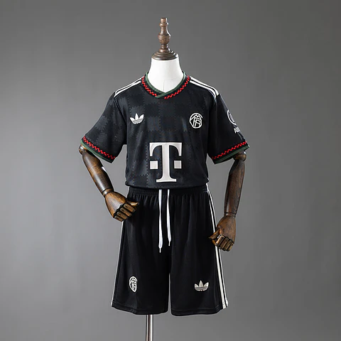 2025-26 Bayern Munich Third Kids Kit