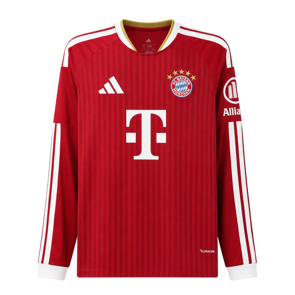 2026-27 Bayern Munich Home Long Sleeve Jersey 1