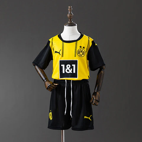 2024-25 Borussia Dortmund Home Kids Kit