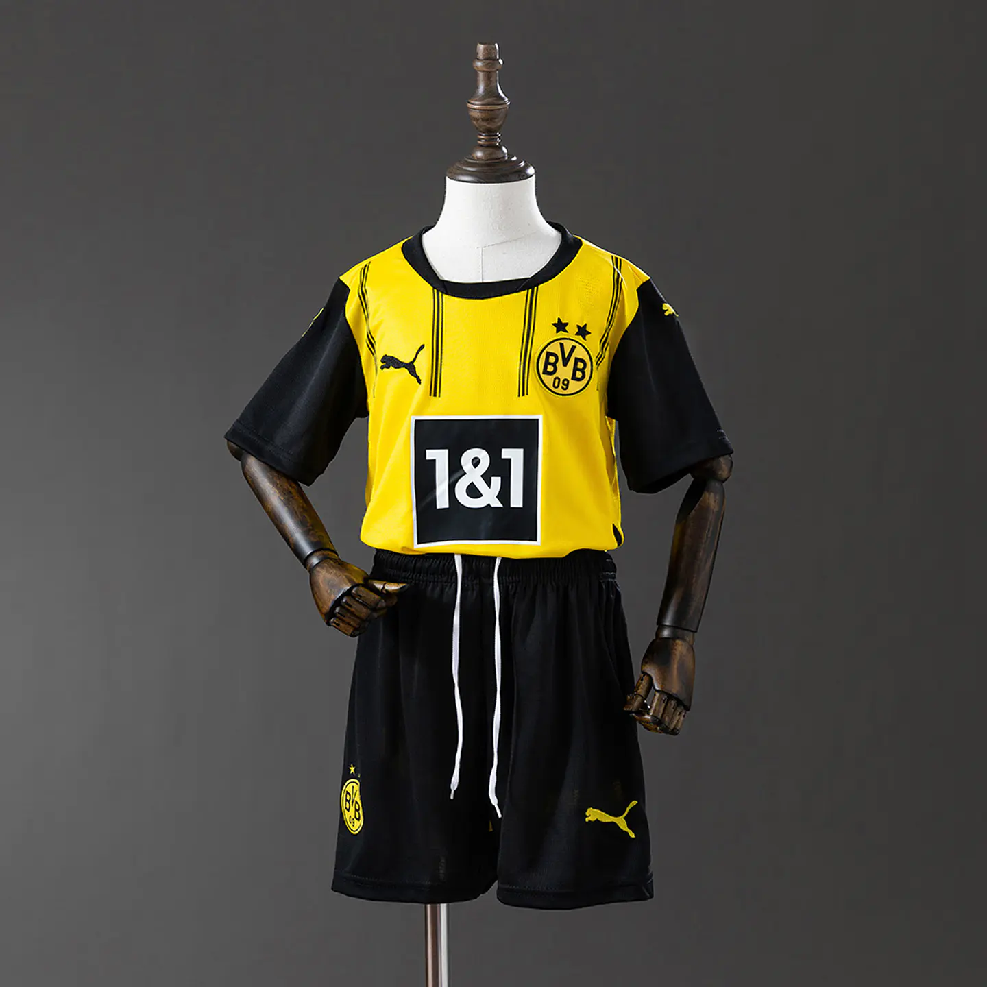 2024-25 Borussia Dortmund Home Kids Kit 1