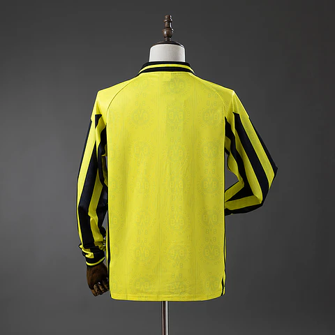 1996-97 Borussia Dortmund Home Long Sleeve Jersey