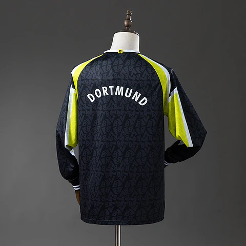 1995-96 Borussia Dortmund Away Long Sleeve Jersey