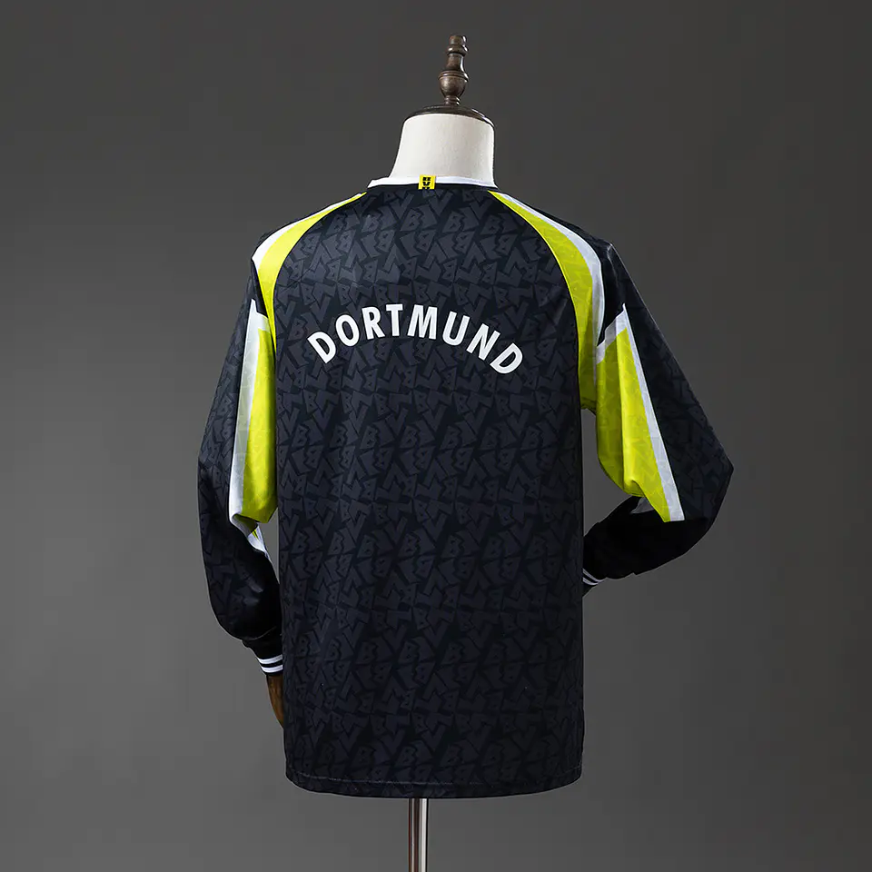 1995-96 Borussia Dortmund Away Long Sleeve Jersey 2