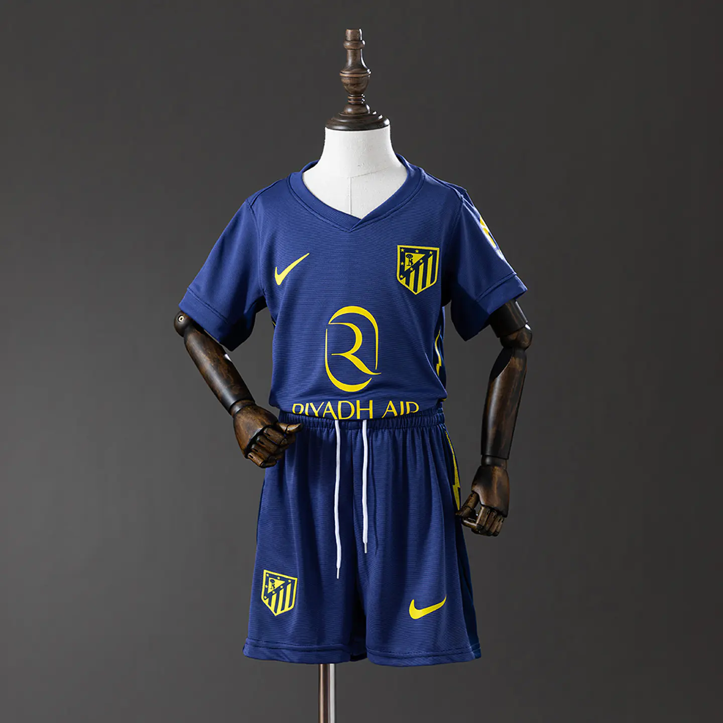 2025-26 Atletico Madrid Away Kids Kit 1
